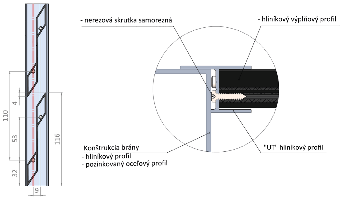 Zsalu lamella