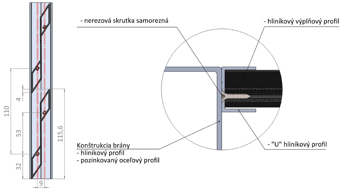 Zsalu lamella