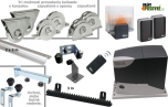 Sínvezetésű tolókapu gyártásához való készlet Sínvezetésű tolókapu gyártásához való készlet