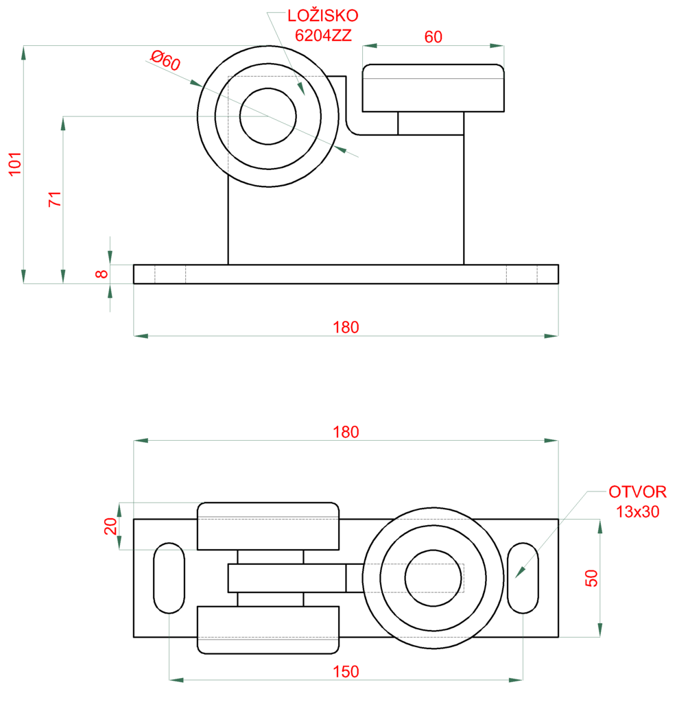 A 60x60x4-es kocsi rajza A 60x60x4-es kocsi rajza