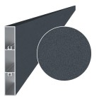 Antracit RAL7016 strukturált felülettel