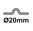 Görgők U20-as sínhez