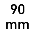 90 mm-es kerekek