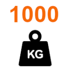 Kapusúly 1000 kg-ig