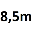 Átjáró szélessége 8,5 m-ig