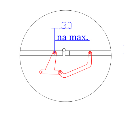 Összecsukó mechanizmus felszerelése – 1. lépés Összecsukó mechanizmus felszerelése – 1. lépés