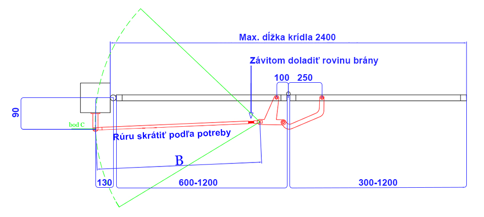 Összecsukó mechanizmus felszerelése – 3. lépés Összecsukó mechanizmus felszerelése – 3. lépés