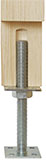Lemezes oszloptalp – felhasználás