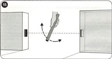 11. Tesztelje a fotocellákat. Ha problémába ütközik, kövesse a hibaelhárítási útmutatót 11. Tesztelje a fotocellákat. Ha problémába ütközik, kövesse a hibaelhárítási útmutatót