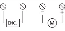 A NICE Toona 5 TO5024 meghajtás tápellátásának kapcsolási rajza A NICE Toona 5 TO5024 meghajtás tápellátásának kapcsolási rajza