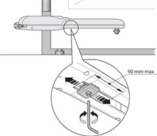A NICE Wingo motor mechanikus végállásának beállítása