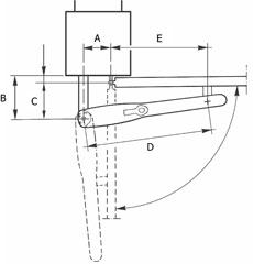 NICE Wingo meghajtású szárnyaskapu kifelé nyitása NICE Wingo meghajtású szárnyaskapu kifelé nyitása