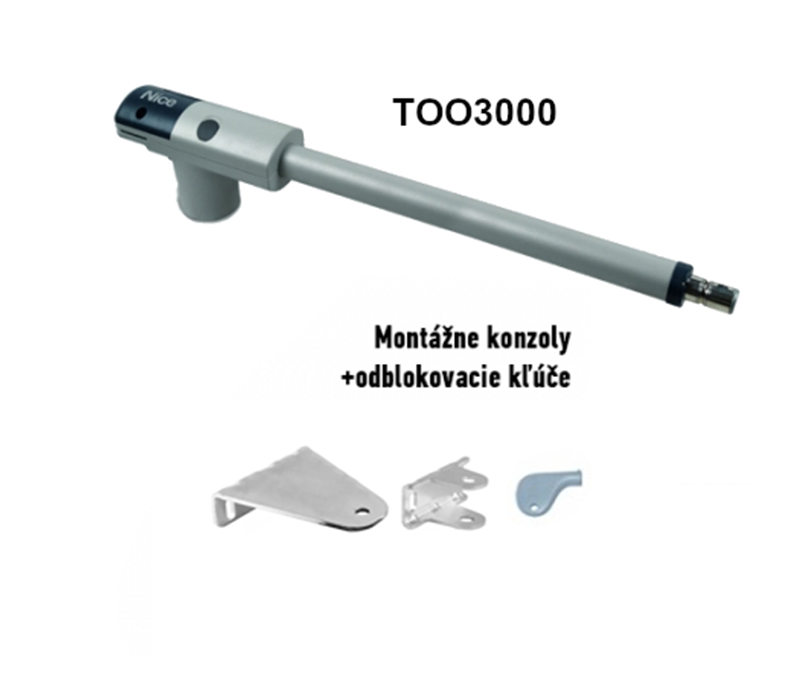 Különálló 230 V-os NICE TOO3000 meghajtás Különálló 230 V-os NICE TOO3000 meghajtás