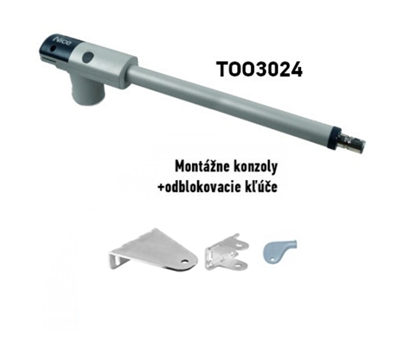 NICE TOO3024 – különálló 24 V-os motor szárnyas kapuhoz