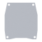 95x106 mm-es C-profil zárófedél