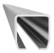 Rozsdamentes C-profil 58x58x3mm, 6m